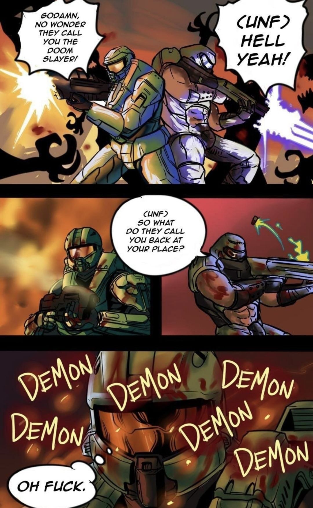 MC you can take Doom guy