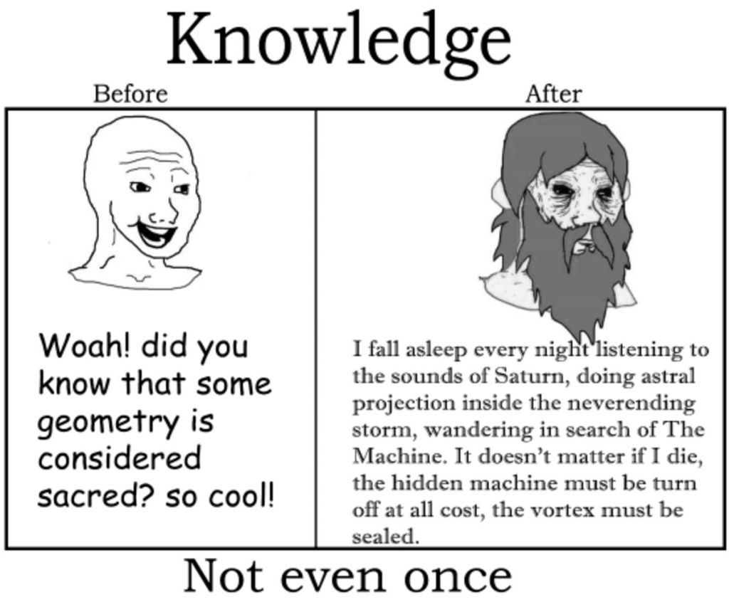 Ignorance is bliss gentlemen