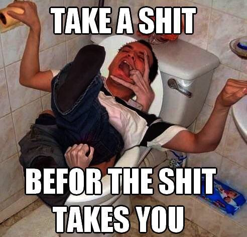 Take it before it's too late