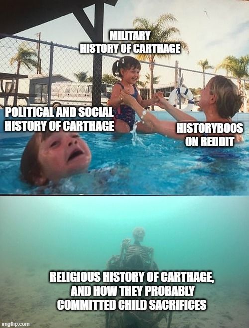 Carthage is interesting beyond its conflicts with Rome guys