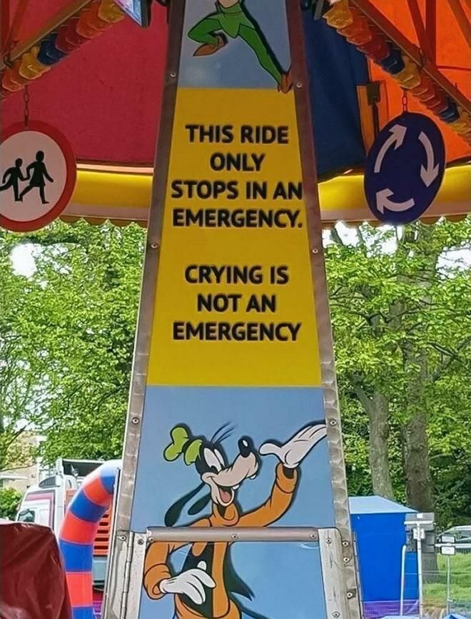CRYING IS NOT AN EMERGENCY!