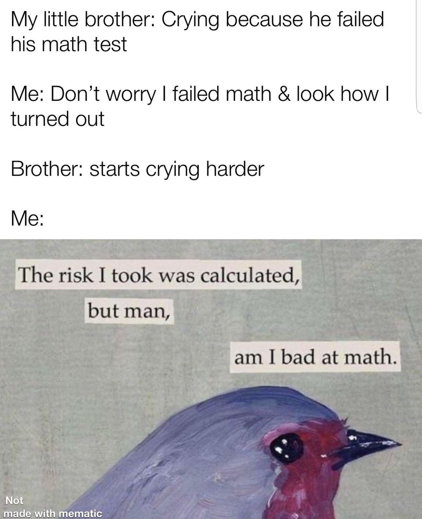 Who needs maths anyways?