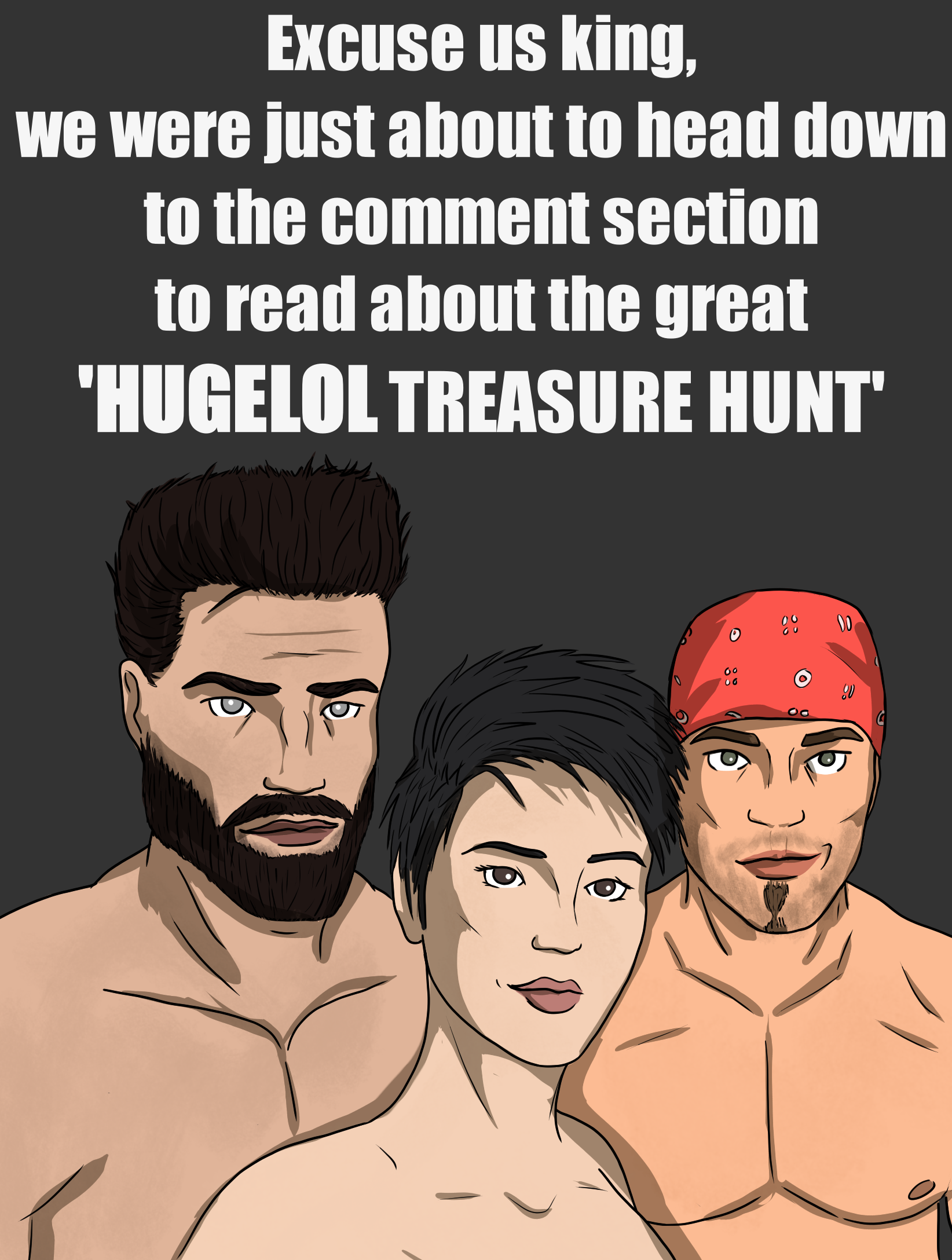 Hugelol Treasure Hunt!
