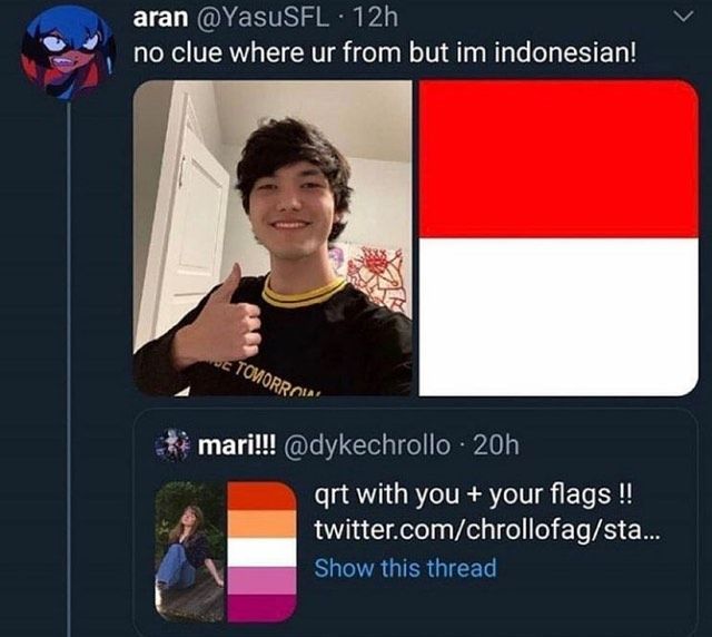 Can they even use that many colours in a flag? Haha