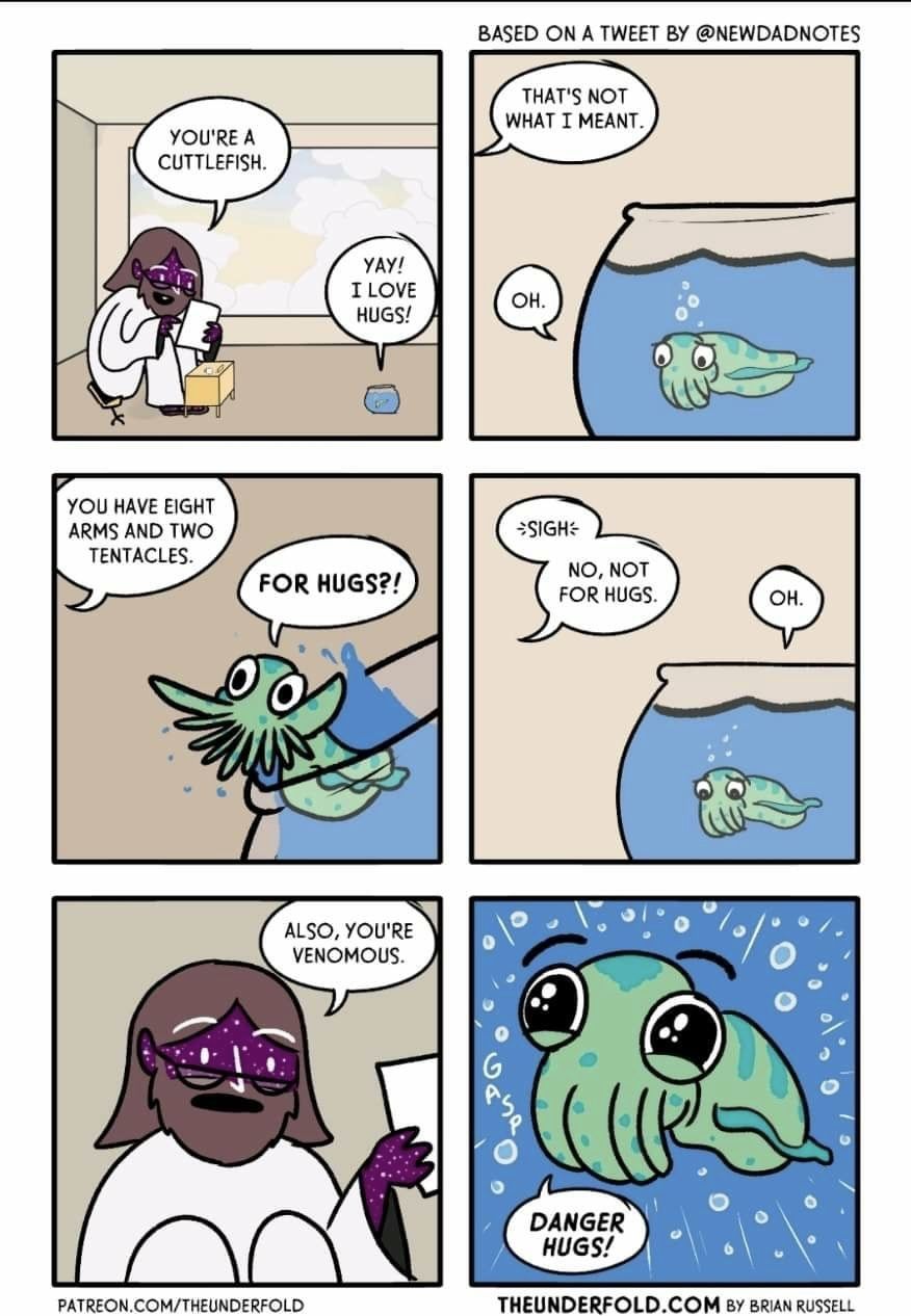 Danger hugs may be worth