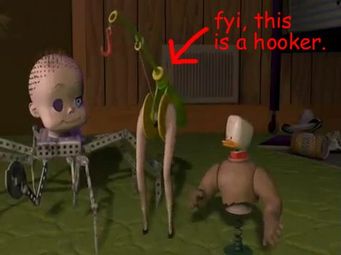 Hooker in toy story... seems legit