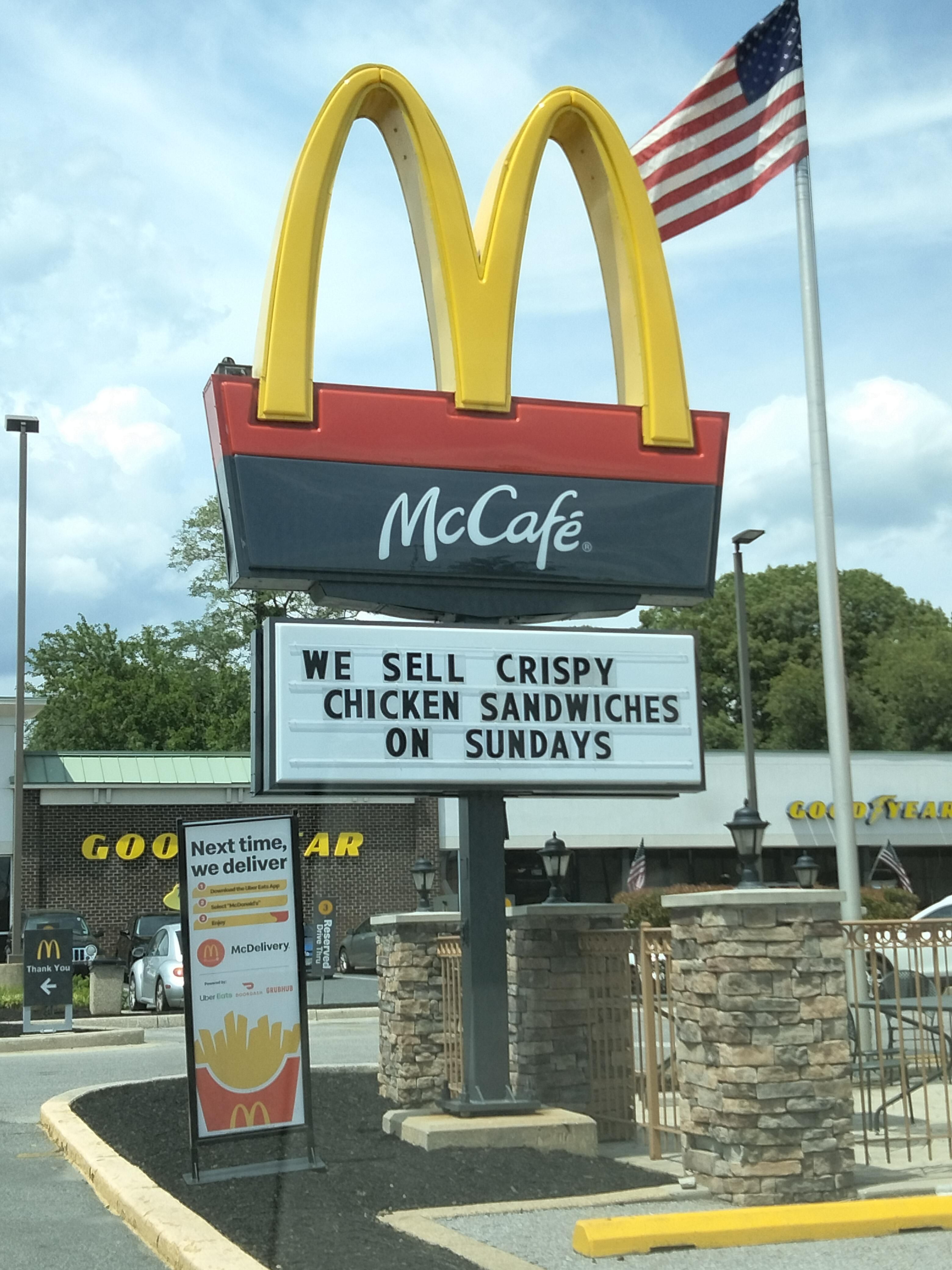 Okay McDonalds