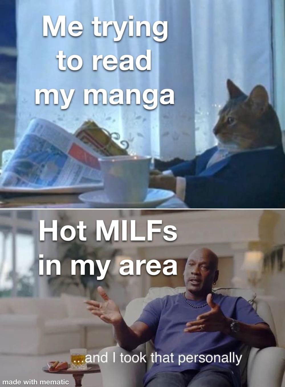 Let me read in peace
