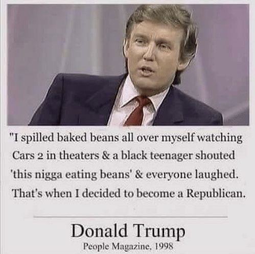 Donald trump becoming a republican 1998