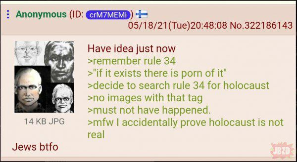 Anon disproves the holocaust