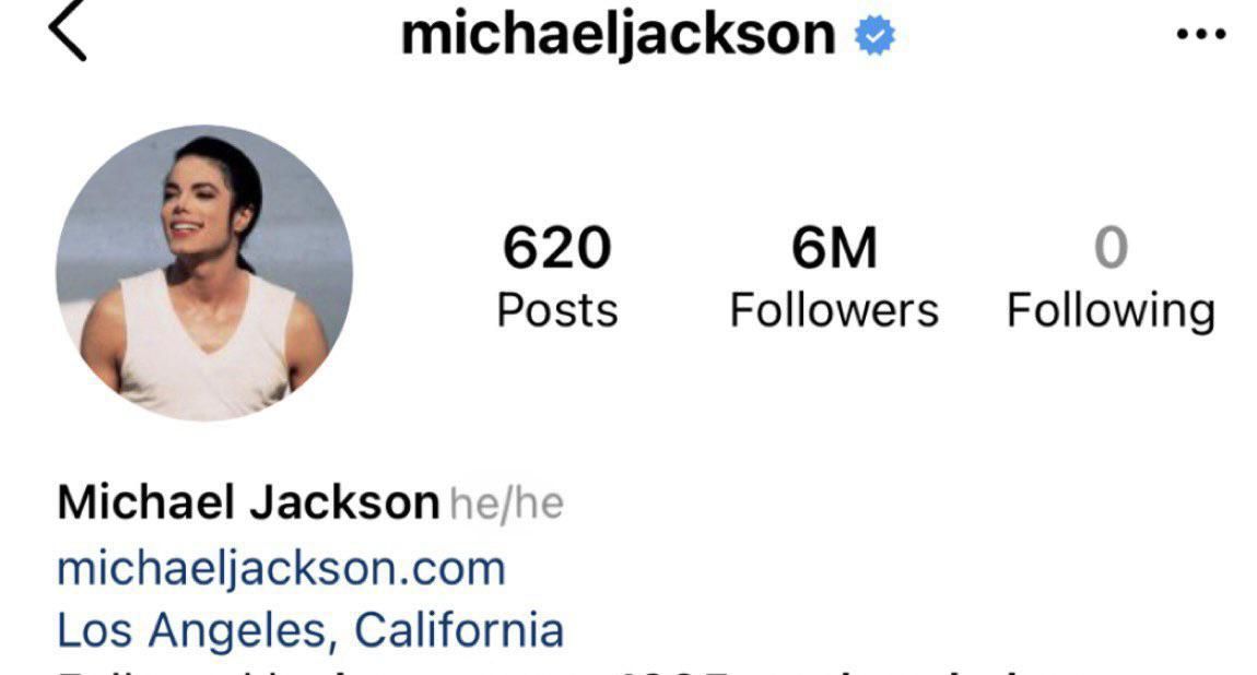 Who changed Michael Jackson’s pronouns on ig to he/he