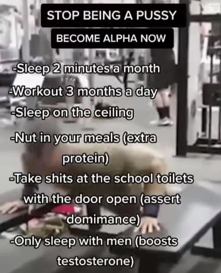 Be alpha not beta