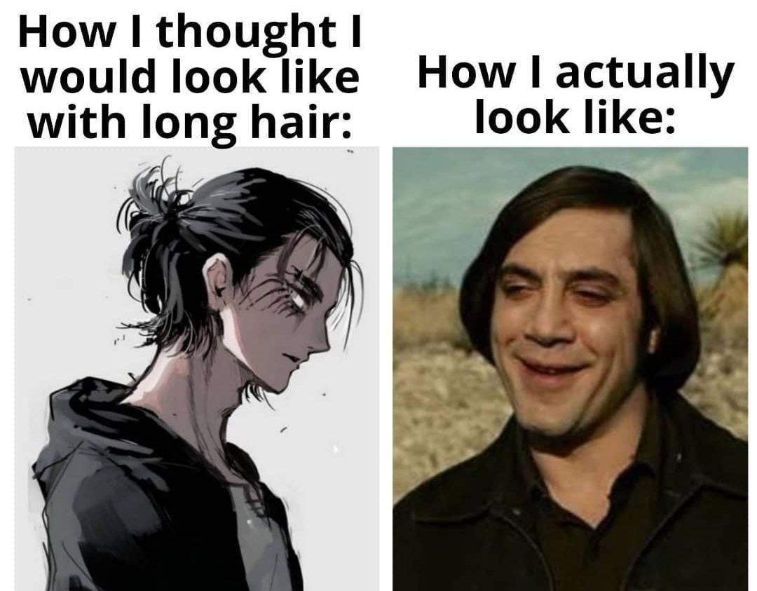When I try to look like eren yeager