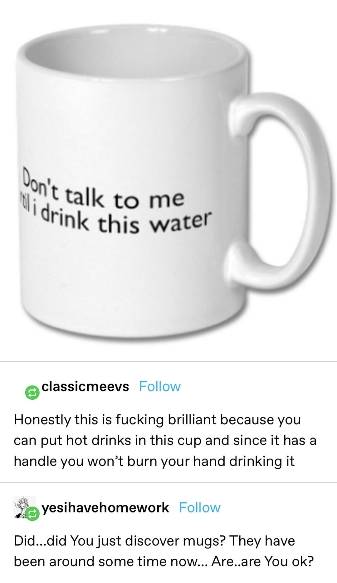 So that’s a mug