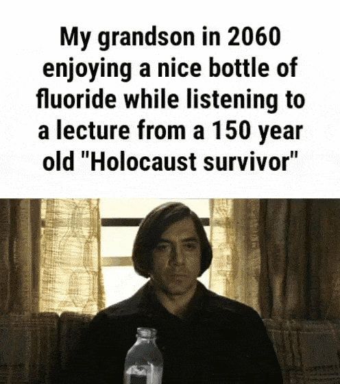 Just kidding, I won’t have grandchildren