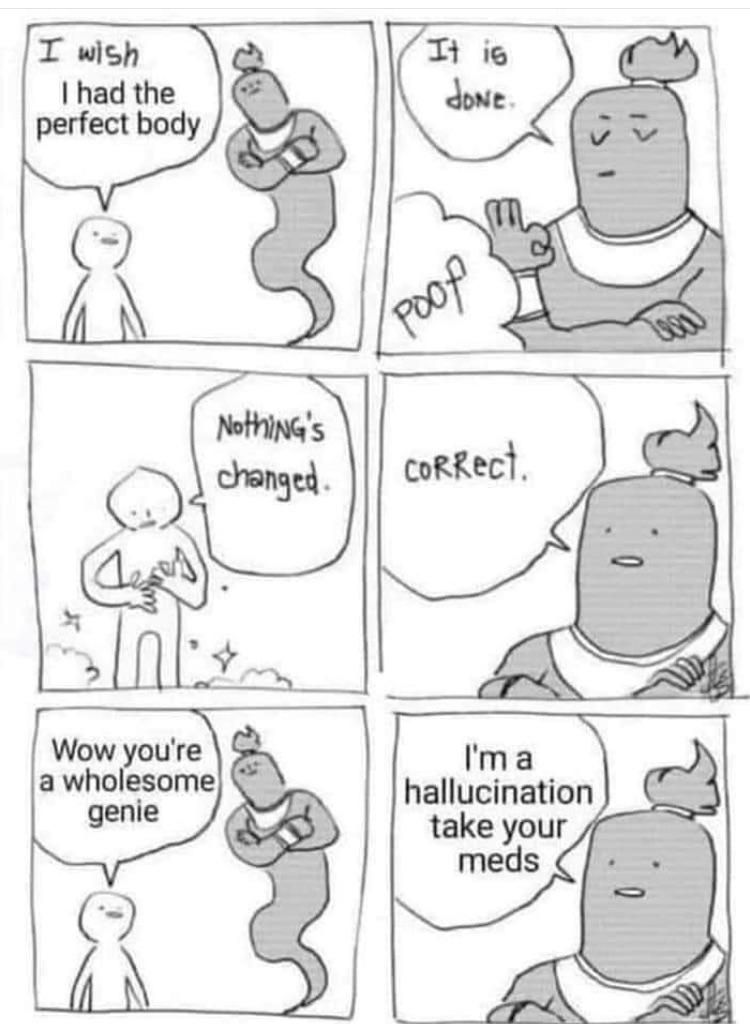 Wholesome genie or . .