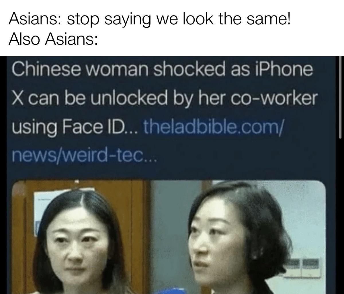 Disclaimer: I am also an Asian