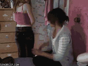 Not as planned, right girls?