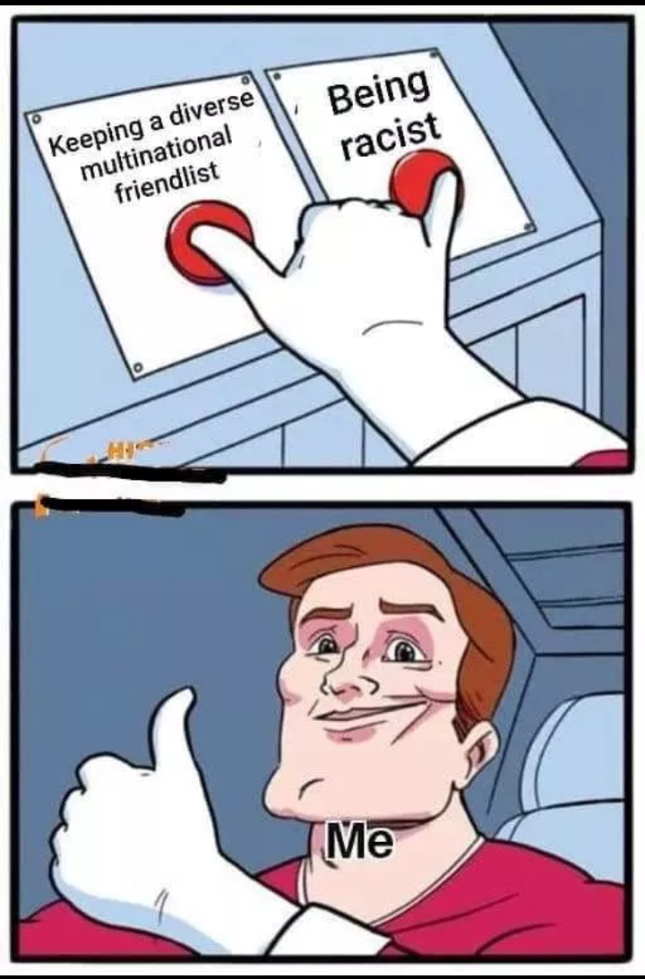Equal opportunity racism is best