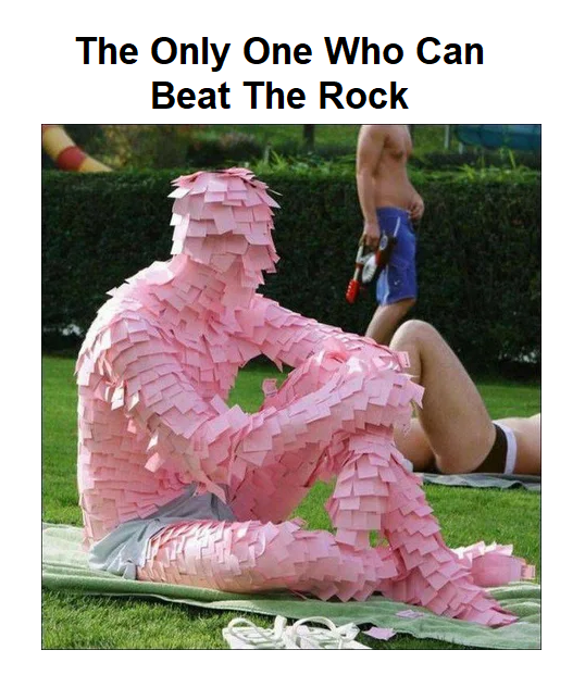 The Paper is The Rock's Natural Enemy