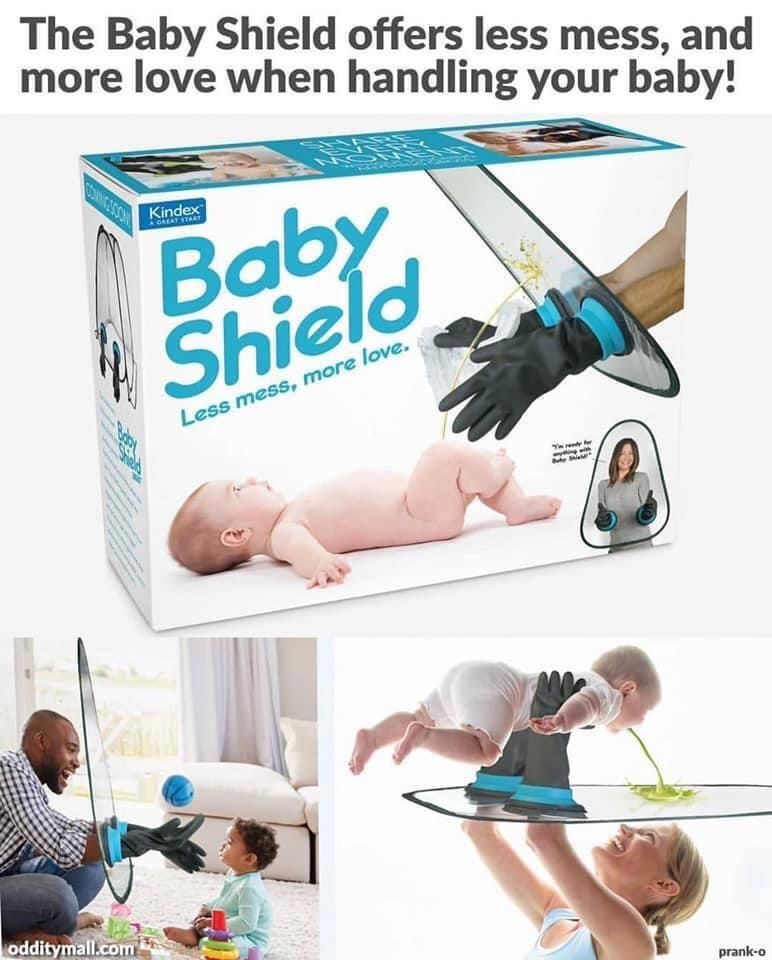 Baby Shield - Hopefully they will do an adult version!