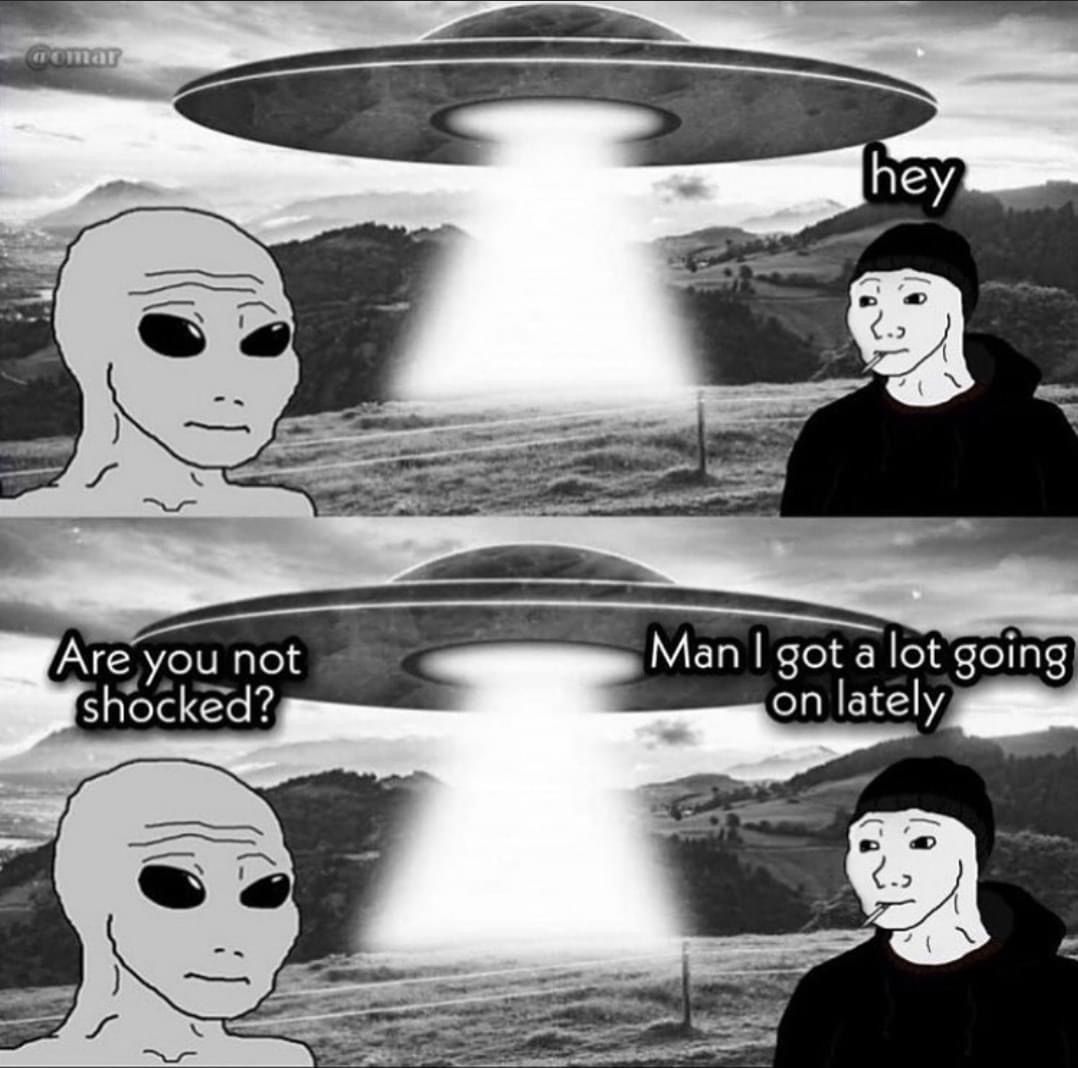 Everyone leading up to next months UFO Report