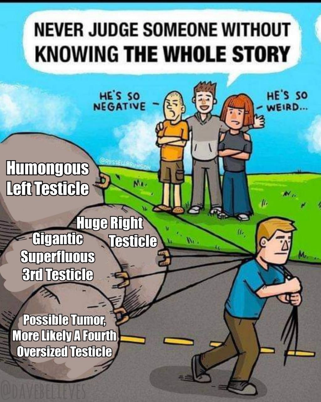 Never judge