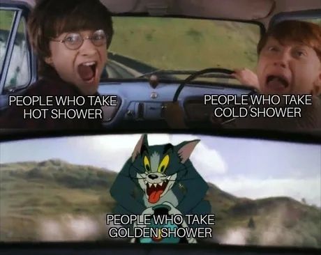 I don't take showers