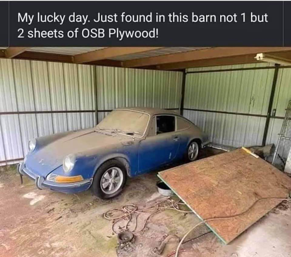 What a barn find!