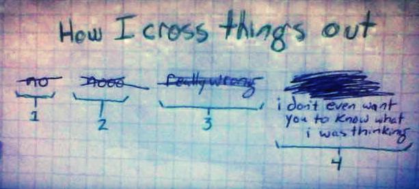 There are sometimes I feel it crucial that I conceal my stupidity from a teacher.