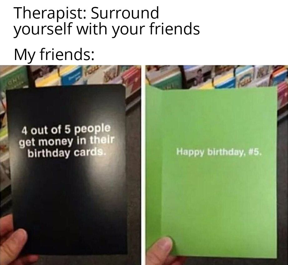 Thankyou therapist, very cool