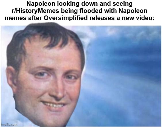 For a third time, Napoleon has returned