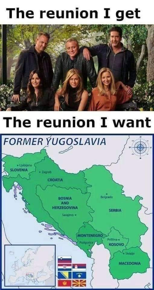 So no one told you Yugoslavia was gonna be this way