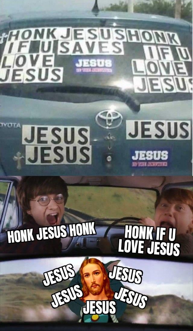 Honk Jesus Honk