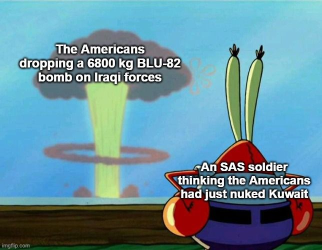 That's the last time Plankton tries to annex Kuwait