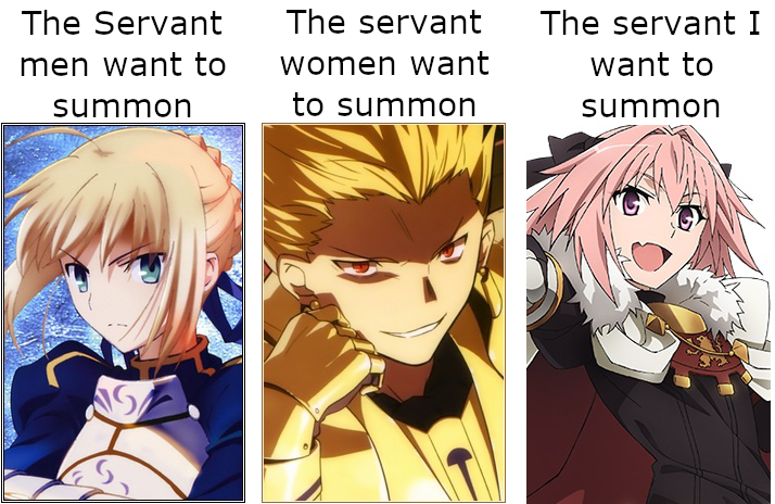 Who is your favourite servant ?