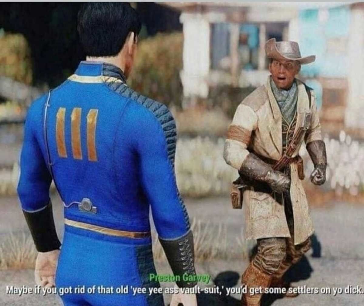 Every other fallout > fallout 4