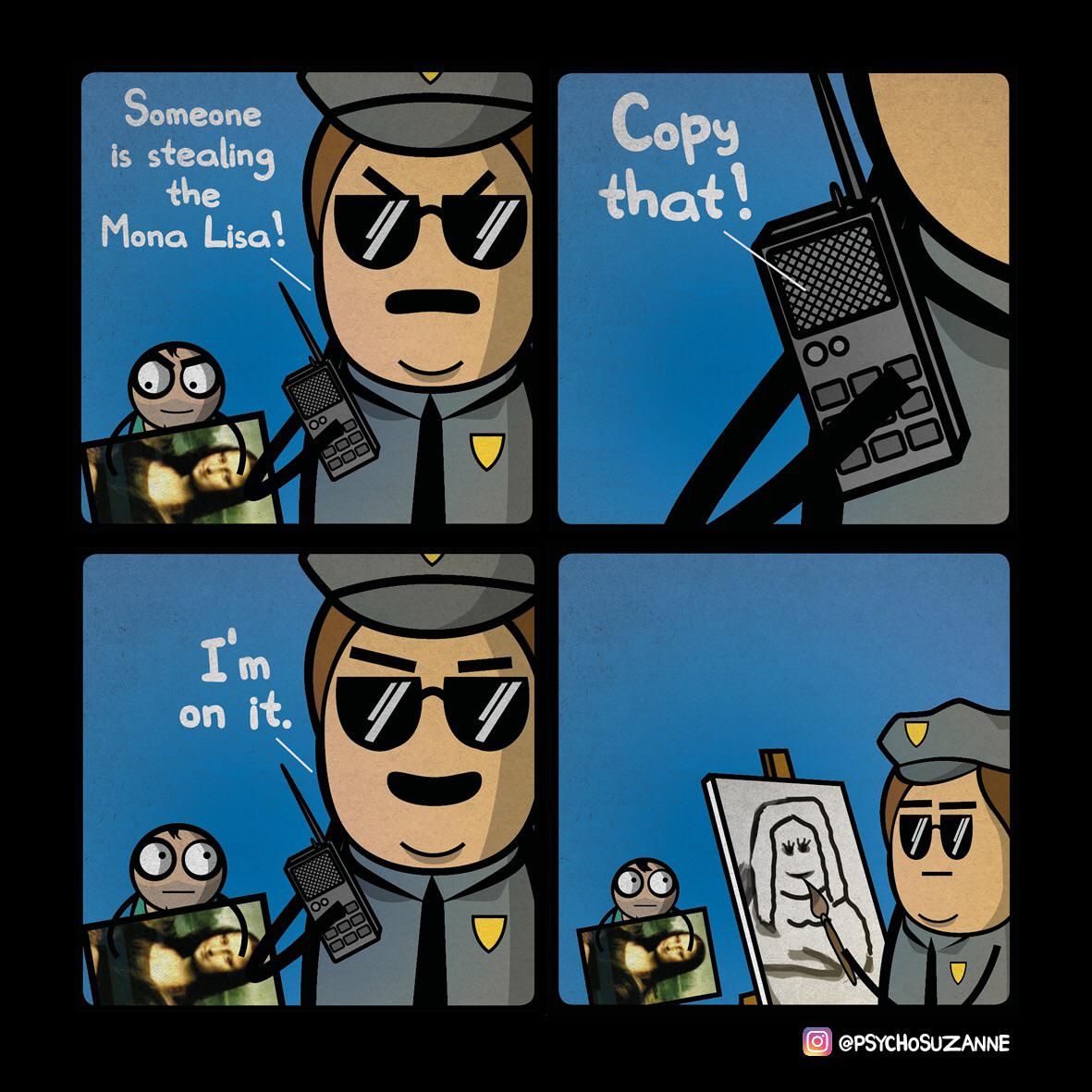 Well done, Officer