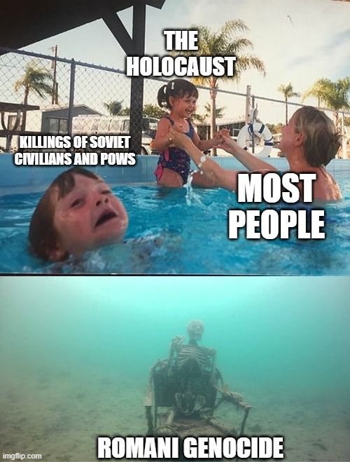 Nazis commited A LOT more than just one genocide