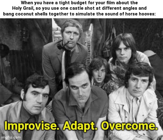 Financial problems require Monty Python solutions