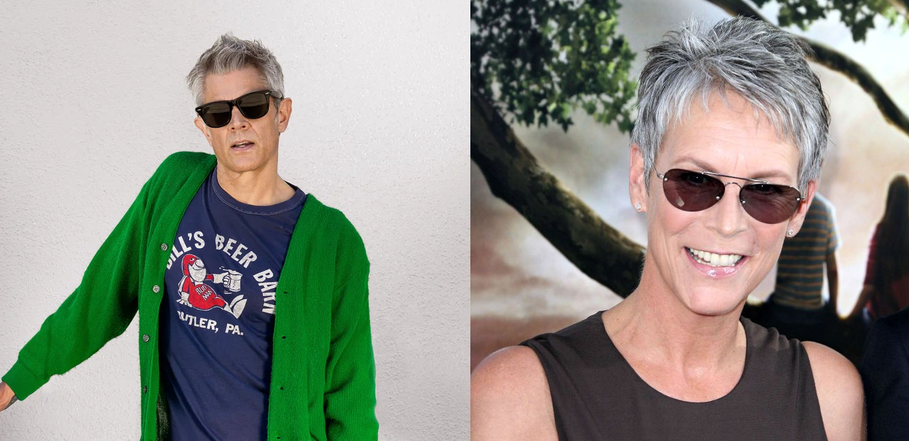 Let's play a game. Is it Johnny Knoxville or Jamie Lee Curtis?