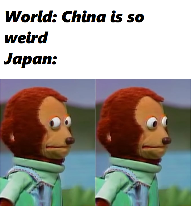 Japan has weird history