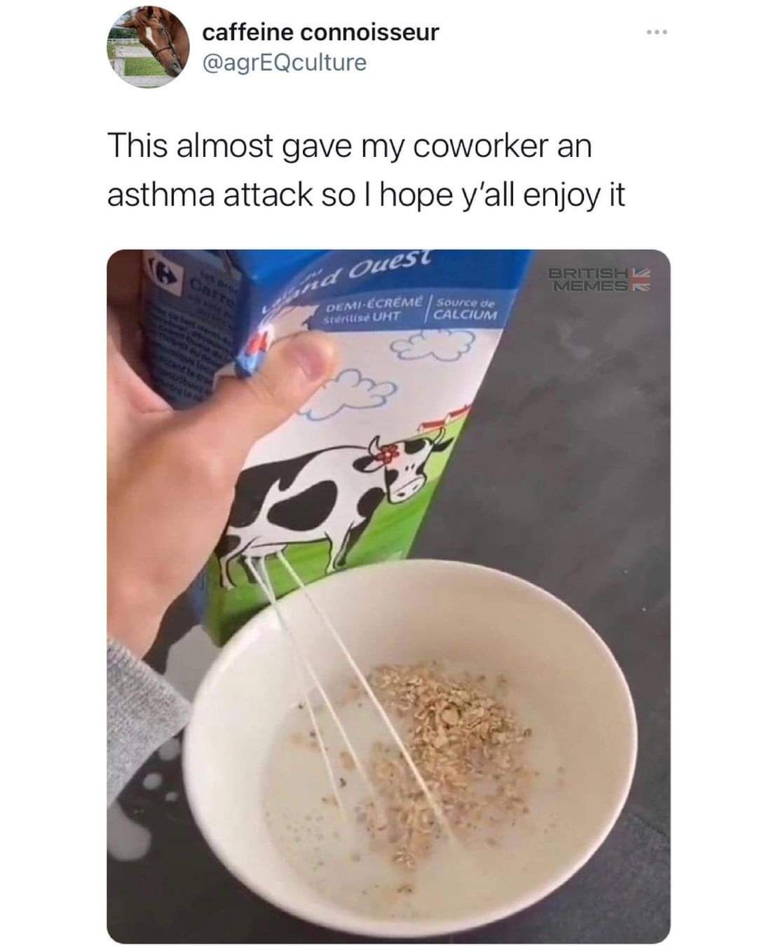 Milk anyone?