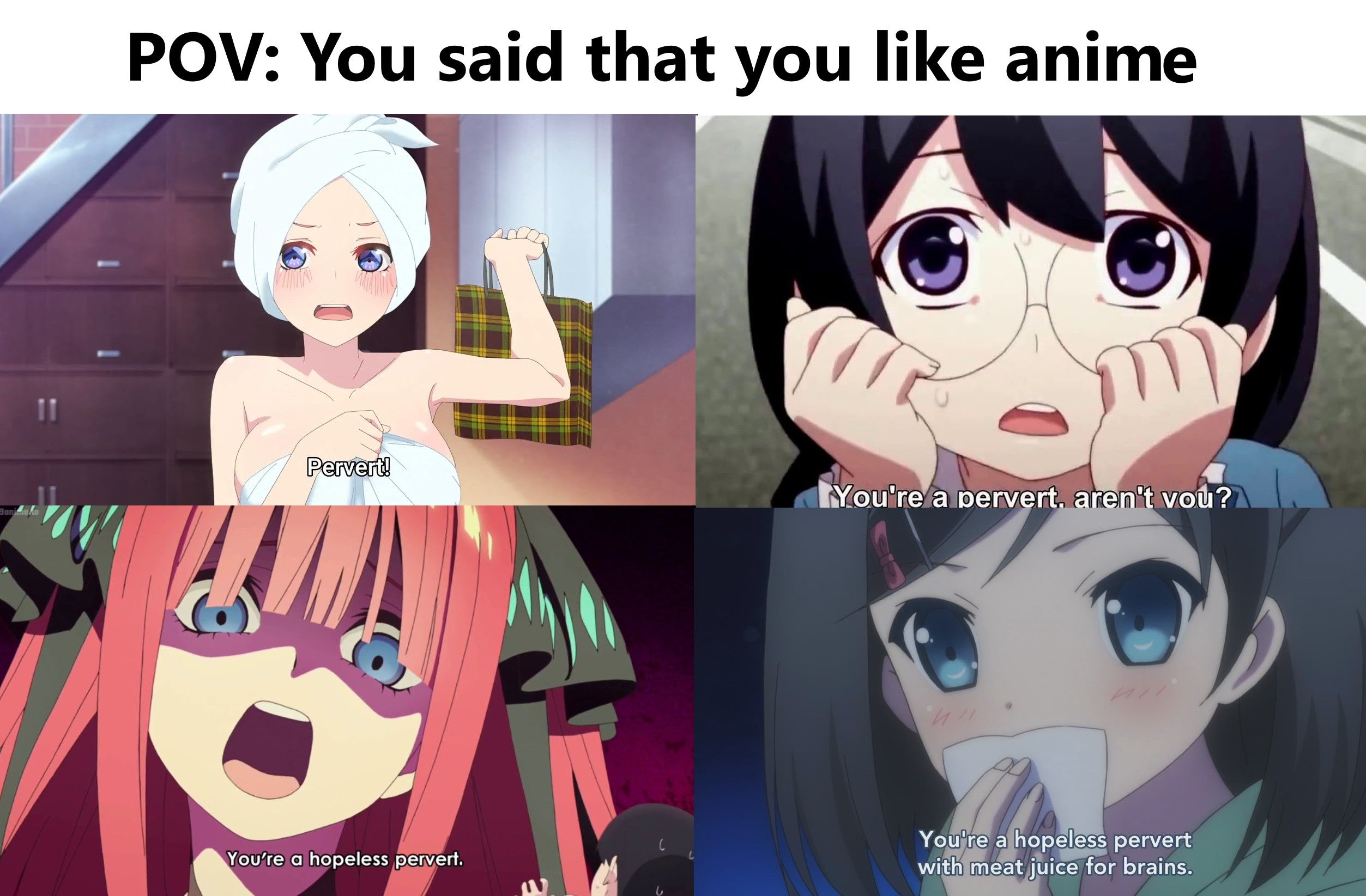 Anime enjoyer experience