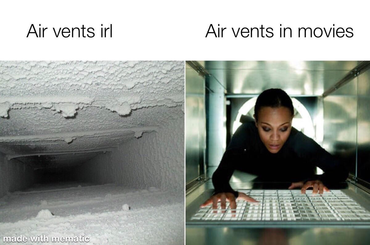 Them air vents be so clean