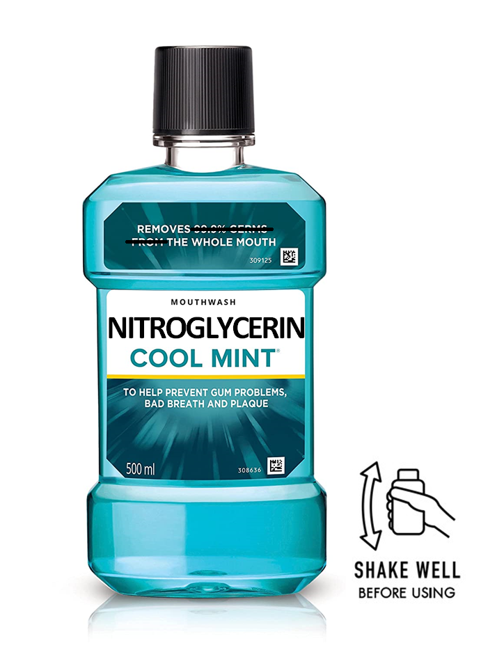 Listerine introducing their latest new product