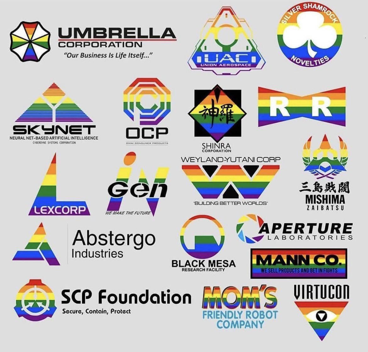 It’s nice to see so many companies embracing Pride Month.