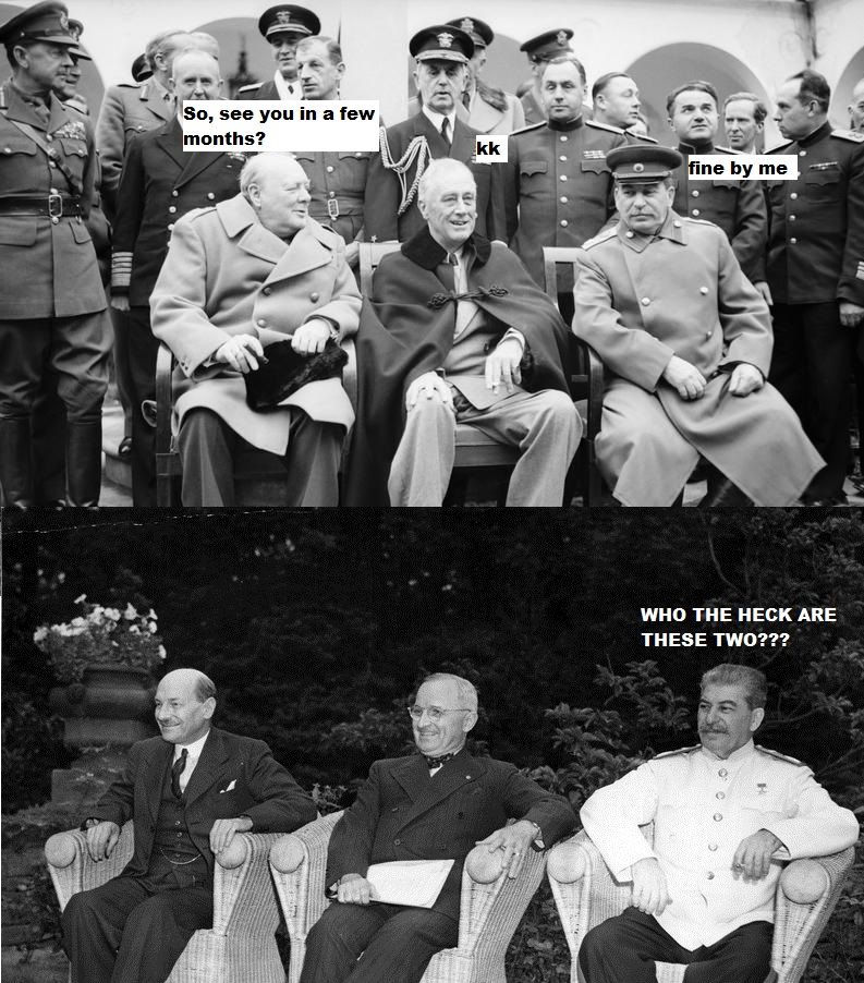Stalin must have been super confused...