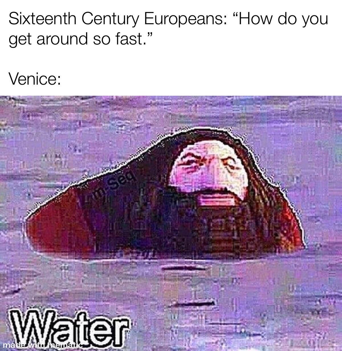 Water in Venice