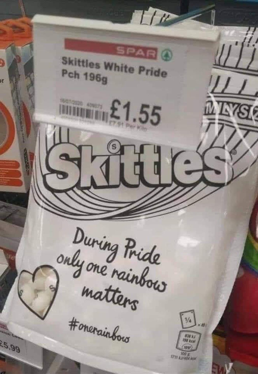 I think Skittles tried to do something positive but missed the mark